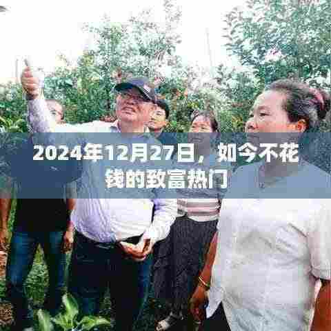 不花钱致富热门,探索2024年最新机遇