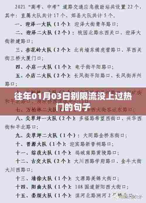 别限流,热门句子一网打尽!