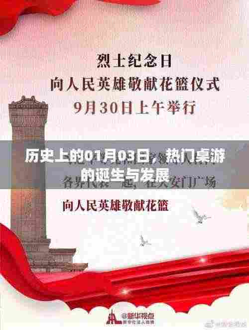 热门桌游诞生与成长历程,历史上的1月3日回顾