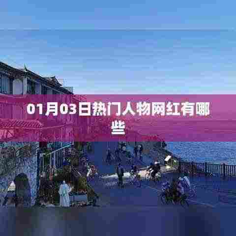 热门人物网红盘点,01月03日新势力