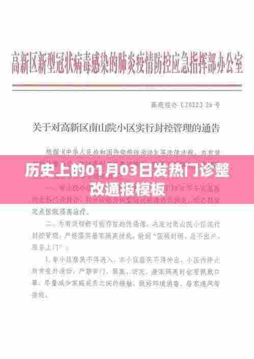 发热门诊整改通报模板揭秘，历史视角的审视