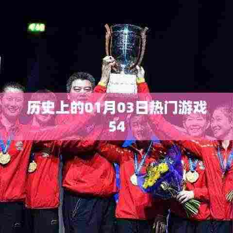历史上的热门游戏发布日，一月三日回顾与盘点