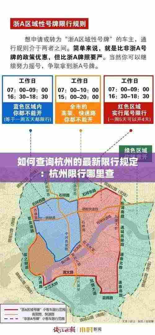 如何查询杭州的最新限行规定：杭州限行哪里查 