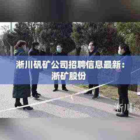淅川矾矿公司招聘信息最新:淅矿股份