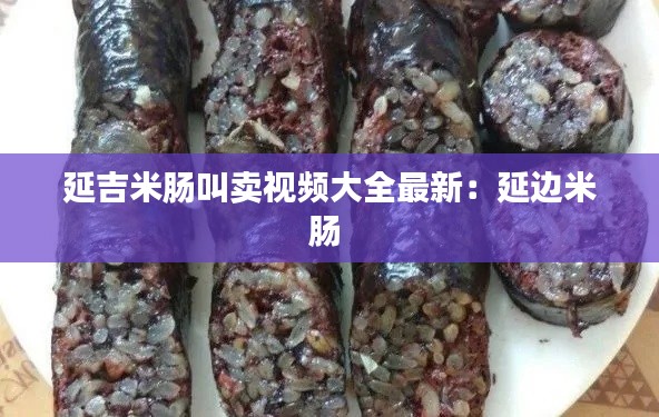 延吉米肠叫卖视频大全最新:延边米肠