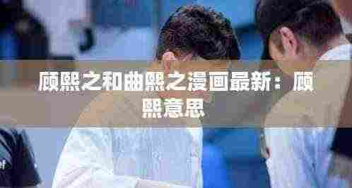 顾熙之和曲熙之漫画最新:顾熙意思