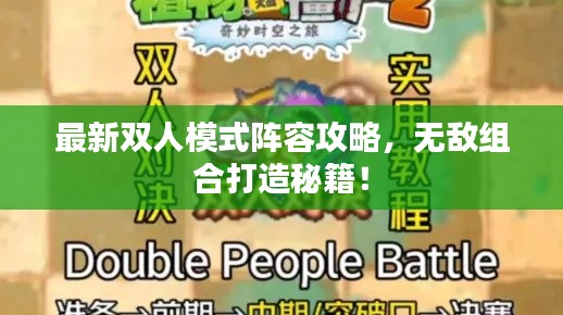 最新双人模式阵容攻略,无敌组合打造秘籍!