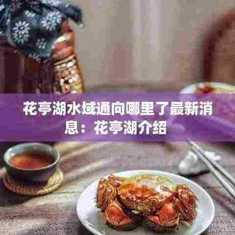 花亭湖水域通向哪里了最新消息:花亭湖介绍
