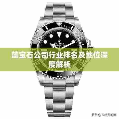 蓝宝石公司行业排名及地位深度解析