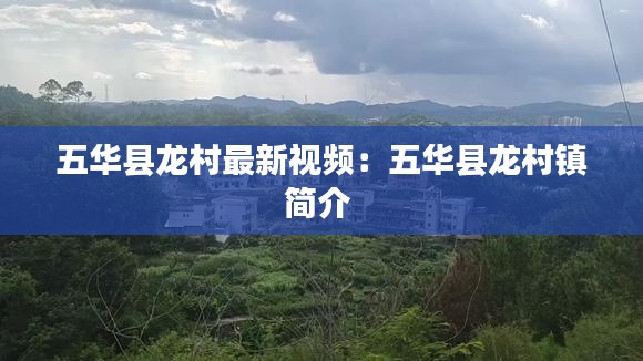 五华县龙村最新视频:五华县龙村镇简介