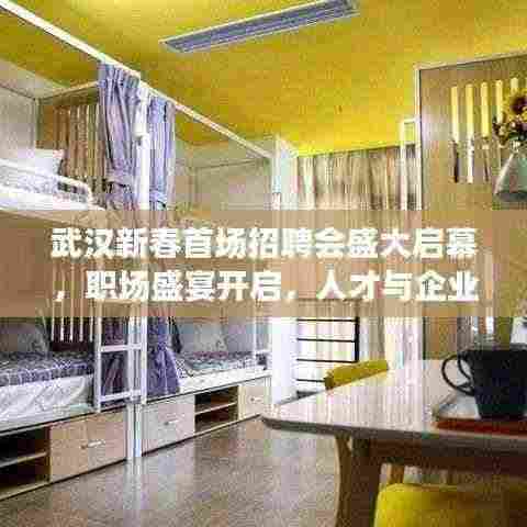 武汉新春首场招聘会盛大启幕，职场盛宴开启，人才与企业携手共赴新征程