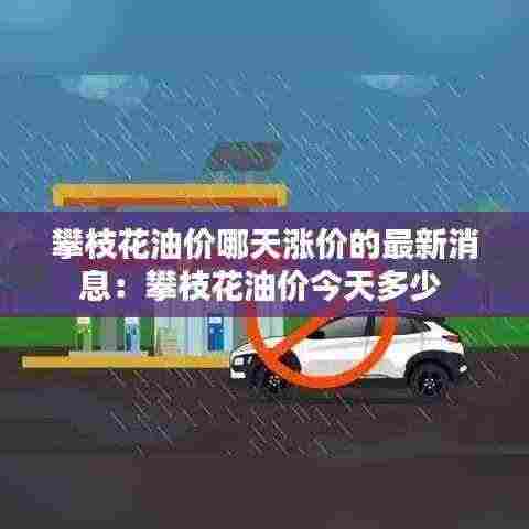 攀枝花油价哪天涨价的最新消息:攀枝花油价今天多少