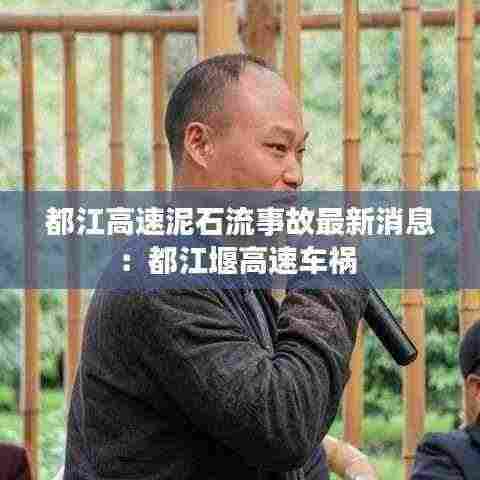 都江高速泥石流事故最新消息:都江堰高速车祸