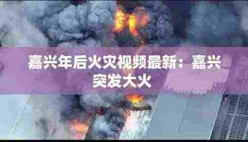嘉兴年后火灾视频最新：嘉兴突发大火 