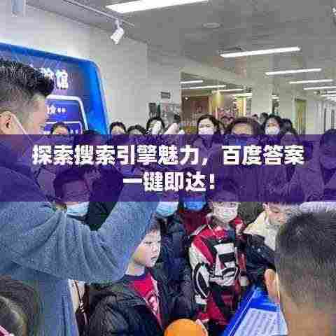 探索搜索引擎魅力，百度答案一键即达！