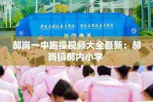 郝岗一中跑操视频大全最新:郝岗镇郝内小学