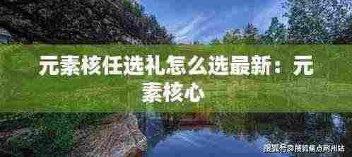 元素核任选礼怎么选最新:元素核心