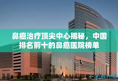 鼻癌治疗顶尖中心揭秘,中国排名前十的鼻癌医院榜单