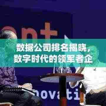 数据公司排名揭晓,数字时代的领军者企业榜单出炉!