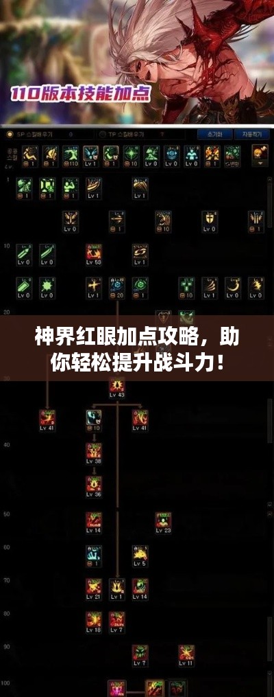 神界红眼加点攻略,助你轻松提升战斗力!