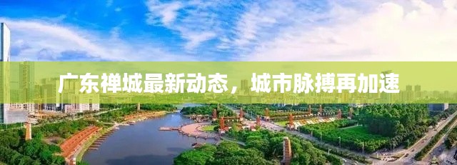 广东禅城最新动态,城市脉搏再加速