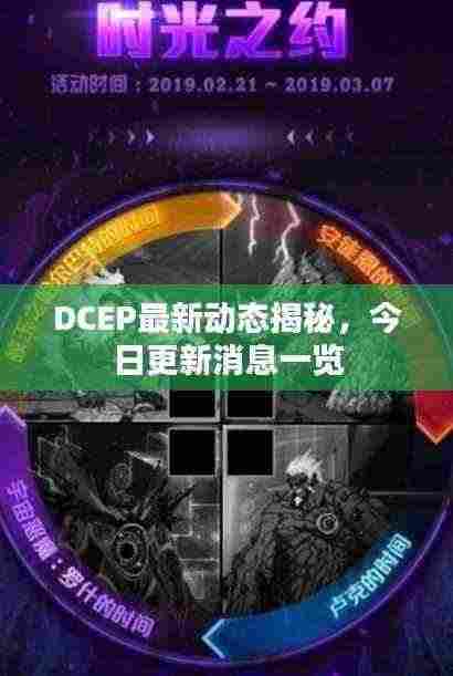 DCEP最新动态揭秘,今日更新消息一览