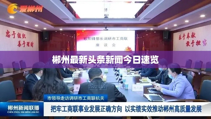 郴州最新头条新闻今日速览