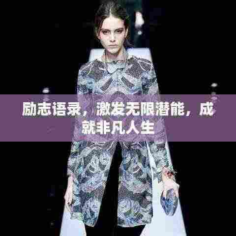 励志语录,激发无限潜能,成就非凡人生