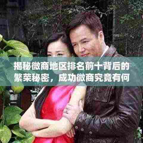 揭秘微商地区排名前十背后的繁荣秘密,成功微商究竟有何秘诀?