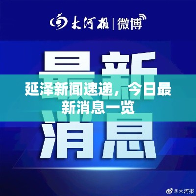 延泽新闻速递,今日最新消息一览