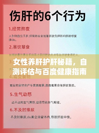 女性养肝护肝秘籍,自测评估与百度健康指南