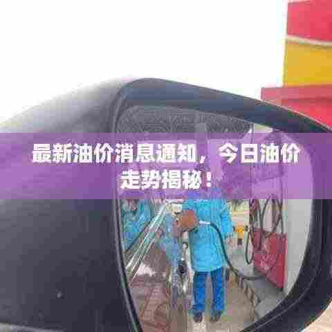 最新油价消息通知，今日油价走势揭秘！