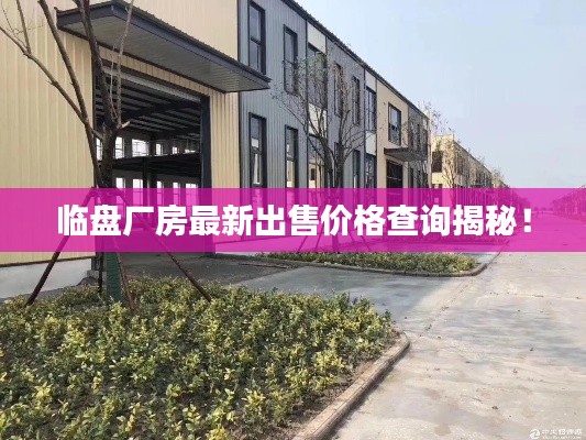 临盘厂房最新出售价格查询揭秘!
