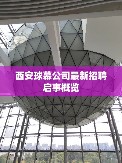 西安球幕公司最新招聘启事概览