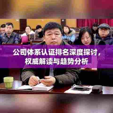 公司体系认证排名深度探讨,权威解读与趋势分析