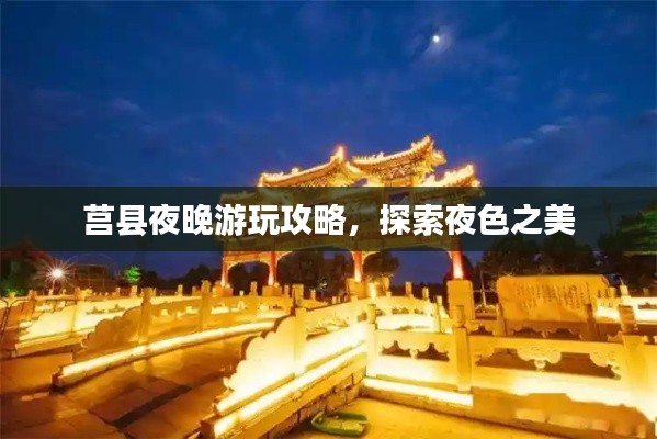 莒县夜晚游玩攻略,探索夜色之美