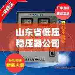 山东省低压稳压器公司排名揭晓，权威榜单，不容错过！