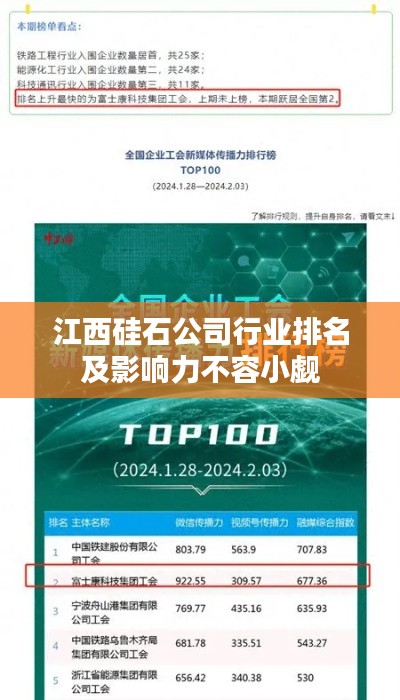 江西硅石公司行业排名及影响力不容小觑