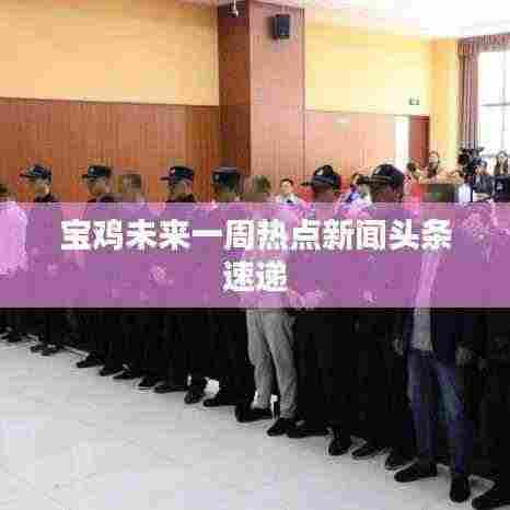 宝鸡未来一周热点新闻头条速递