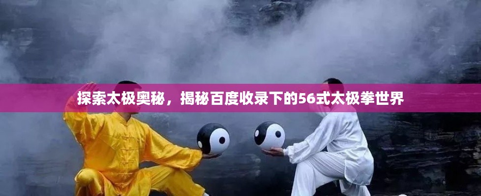 探索太极奥秘,揭秘百度收录下的56式太极拳世界