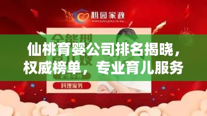 仙桃育婴公司排名揭晓,权威榜单,专业育儿服务一览无余!