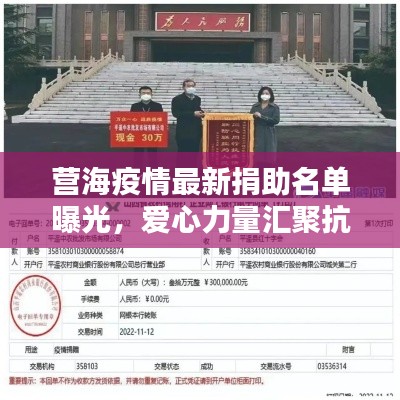 营海疫情最新捐助名单曝光,爱心力量汇聚抗疫一线