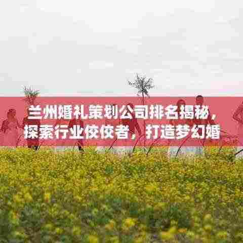兰州婚礼策划公司排名揭秘,探索行业佼佼者,打造梦幻婚礼首选!