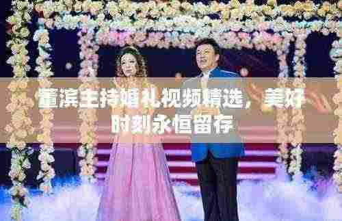 董滨主持婚礼视频精选,美好时刻永恒留存