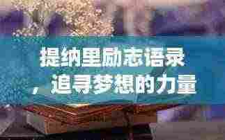 提纳里励志语录,追寻梦想的力量与智慧启迪人生之路