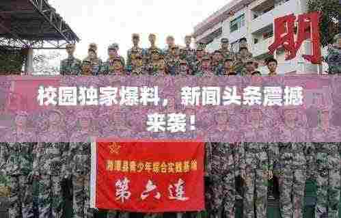 校园独家爆料,新闻头条震撼来袭!