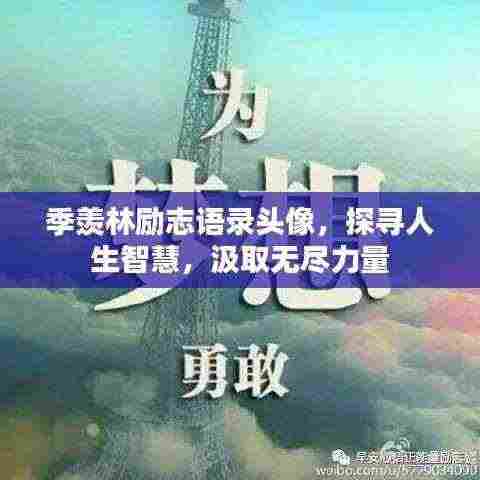 季羡林励志语录头像,探寻人生智慧,汲取无尽力量