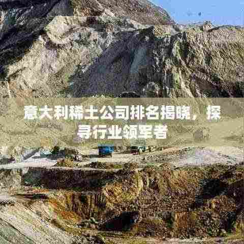 意大利稀土公司排名揭晓,探寻行业领军者