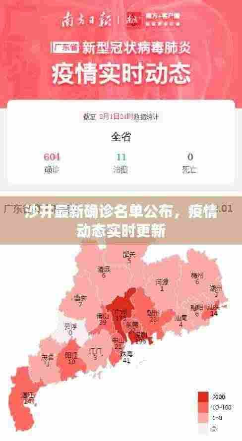 沙井最新确诊名单公布,疫情动态实时更新