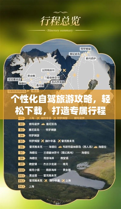 个性化自驾旅游攻略,轻松下载,打造专属行程安排!